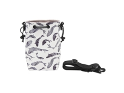 Bolsa de ombro multifuncional portátil com cordão para câmera, grande capacidade, impermeável, estilo baleia, LAXISCREED.