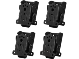 Conjunto De 4 Suportes Metal Reforçados Com Trava Automática Para Pés