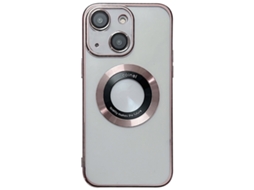 Capa De Tpu Para Iphone 15 Plus - Revestimento Eletroplástico - Magsafe