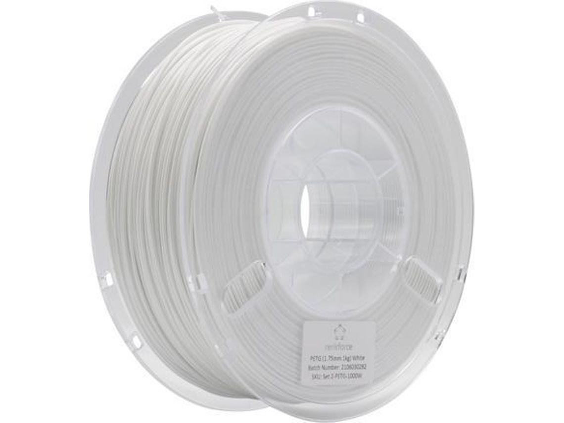 Rf 4738594 Filamento Petg 1,75 Mm 1000 G Weiß 1 St. Renkforce (rf 4738594)