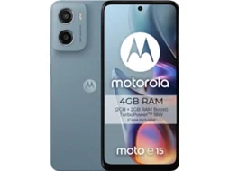 Smartphone MOTOROLA Moto E15 (6.67'' - 2 GB - 64 GB - Azul Claro)