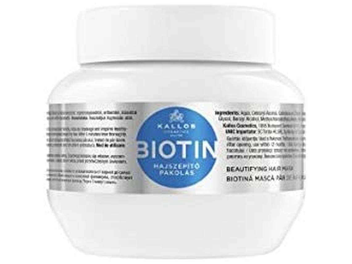 Máscara Reparadora Kallos Cosmetics Biotin (275 ml)