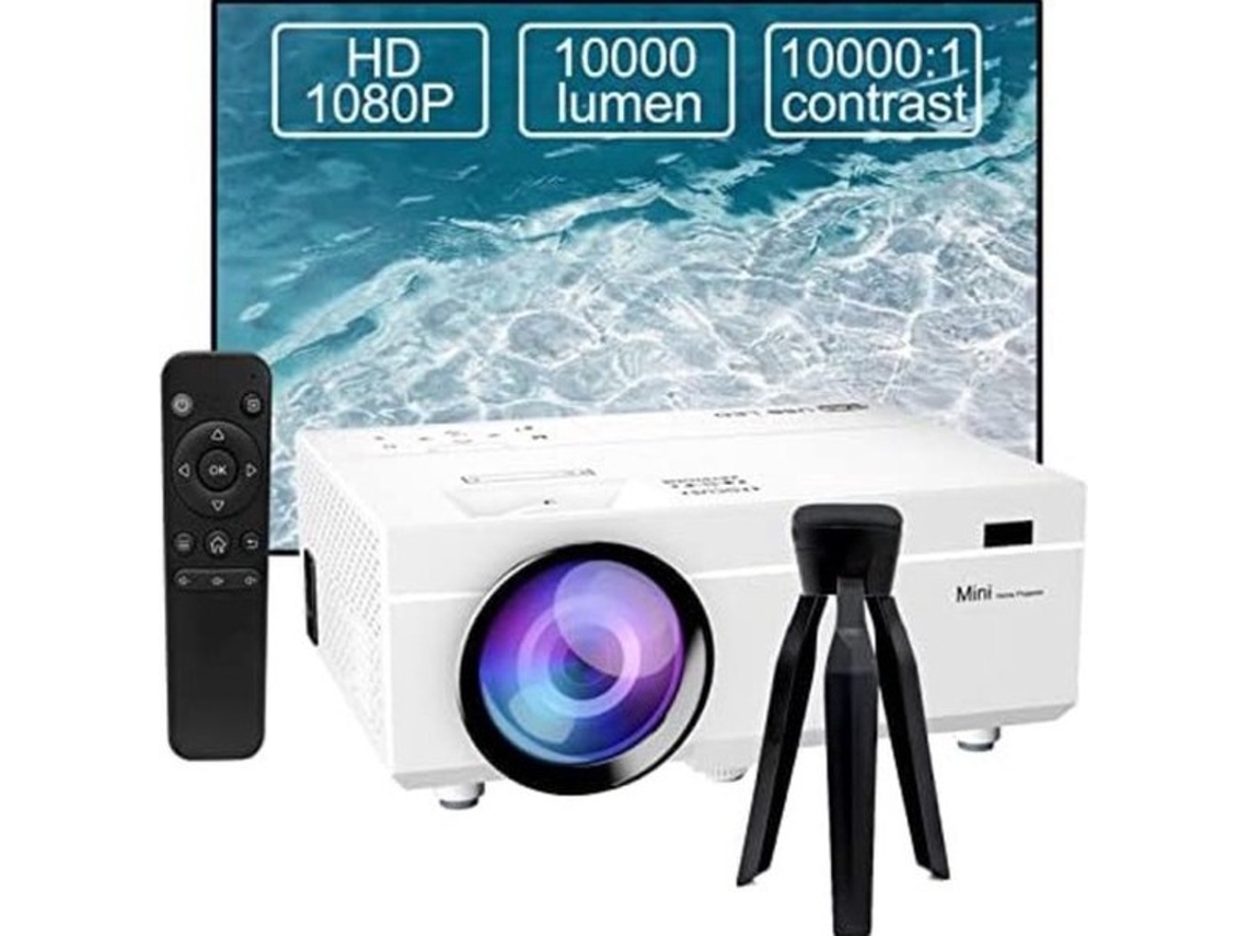 Mini Projecteur - Mini Projecteur Smartphone - Mini Projecteur Smartphone - Branco
