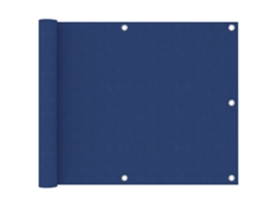 Vidaxl Tela De Varanda 75x300 Cm Tecido Oxford Azul