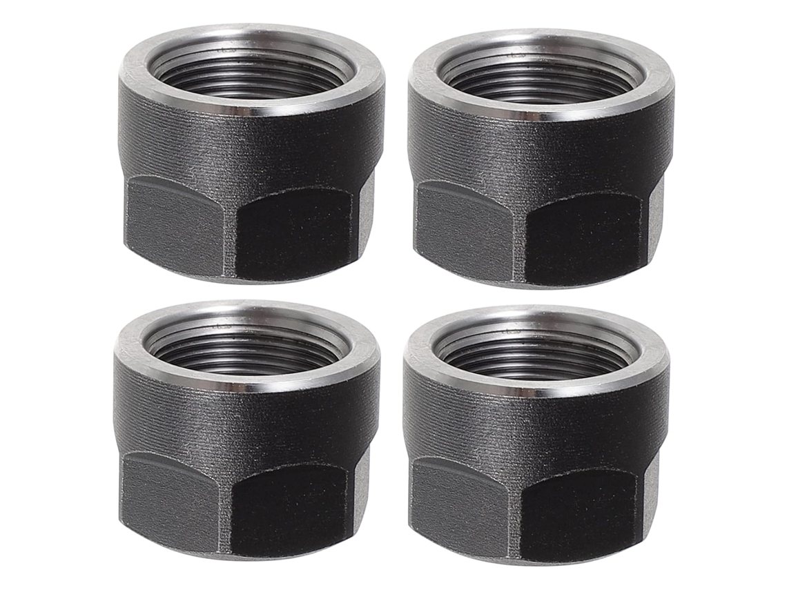 Pino ER11 para M14 Porca para fresadora CNC, 4 peças cromadas para máquinas-ferramenta, compatível com mandril