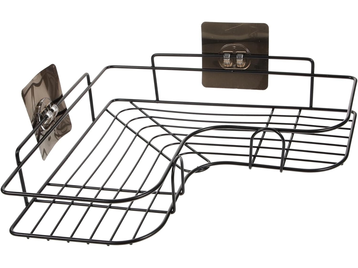 Prateleira De Parede Multifuncional Em Metal Para Guardar Toalhas E Esponjas, Ideal Para Organizar E Gokoco