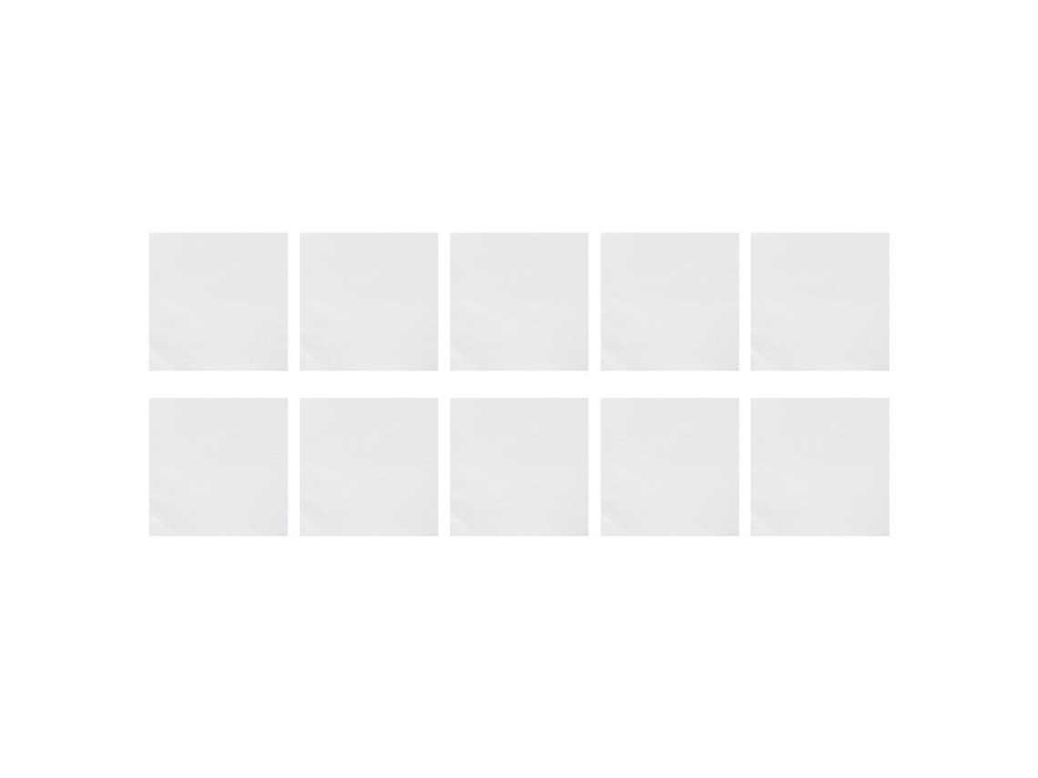 Tecido Para Bordado 14 Contos 12x12in Branco Macio Para Patchwork E Bordado Em Ponto Cruz 10 Peças