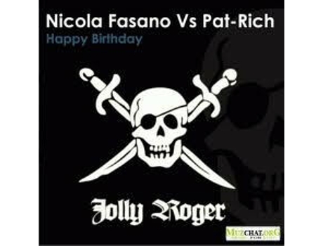 Vinil Happy Birthday Jolly Roger