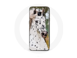 Capa para Samsung Galaxy S6 Appaloosa cavalo Branco
