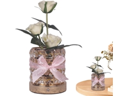 Decoração Floral Romântica Genérica Em Tons De Rosa Claro