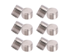 25pcs Plug Conexão Hexagonal Aço 1/4 Pneumática