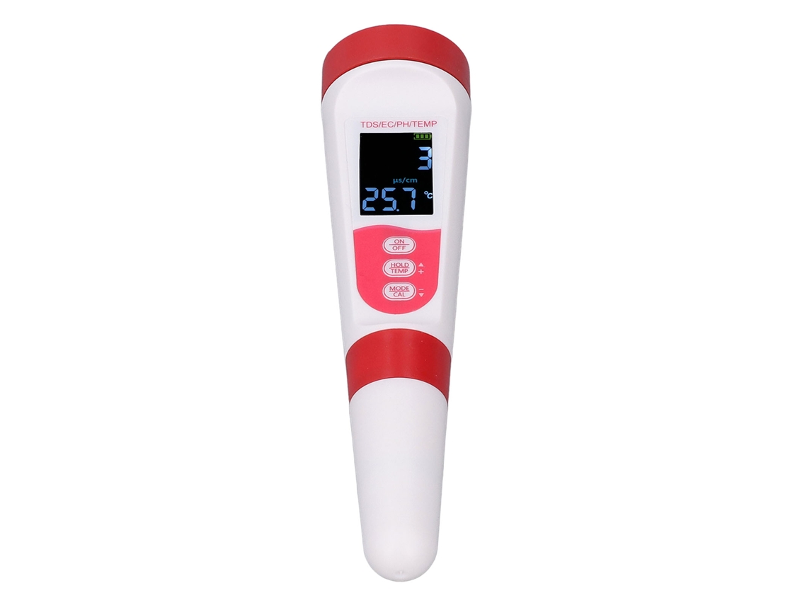 Testador De Qualidade Da Água Mede Com Precisão O Valor De Ph, Ce, Tds E Temperatura. Testador De Qualidade Da Água Modular Quatro Em Um Zeuxo