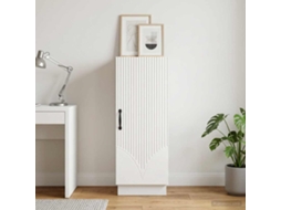 Vidaxl Buffet Branco 33 X 34,5 X 87 Cm Derivados De Madeira