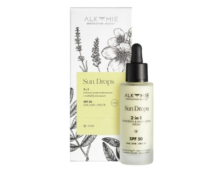 Gotas De Sol Alkemie Fps 50 Soro De 2 Em 1 Multifuncional, 30 Ml