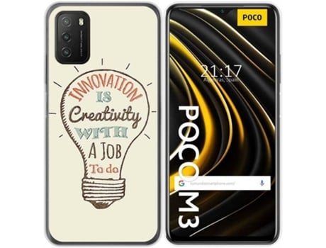 Capa Xiaomi Redmi 9T TUMUNDOSMARTPHONE Creativity Multicor