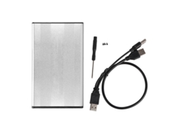 Aetheria encaixe de Hdd 2.5 Polegadas Usb2.0 480mbps Liga de Alumínio para Sata Ssd 2tb (sem Disco Rígido)