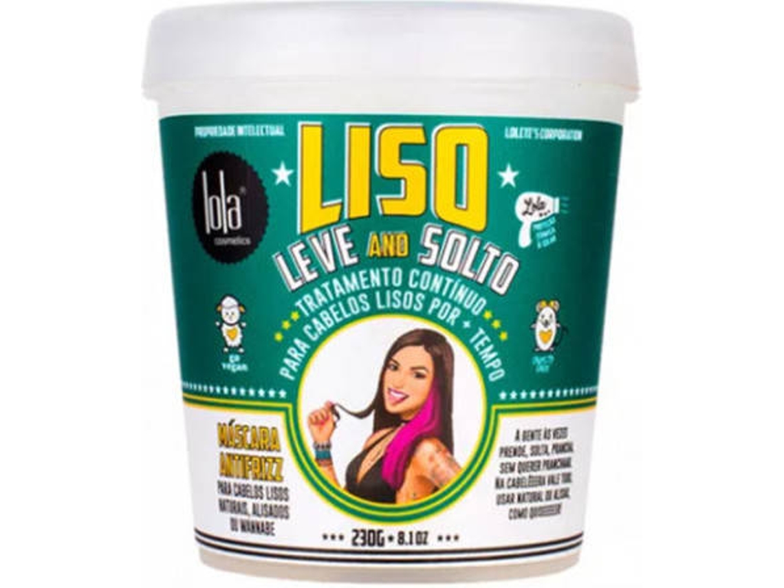Máscara LOLA COSMETICS Liso, Leve e Solto (230 gr)