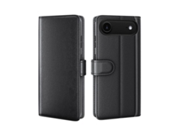 Capa De Couro Para Iphone Air - Preta