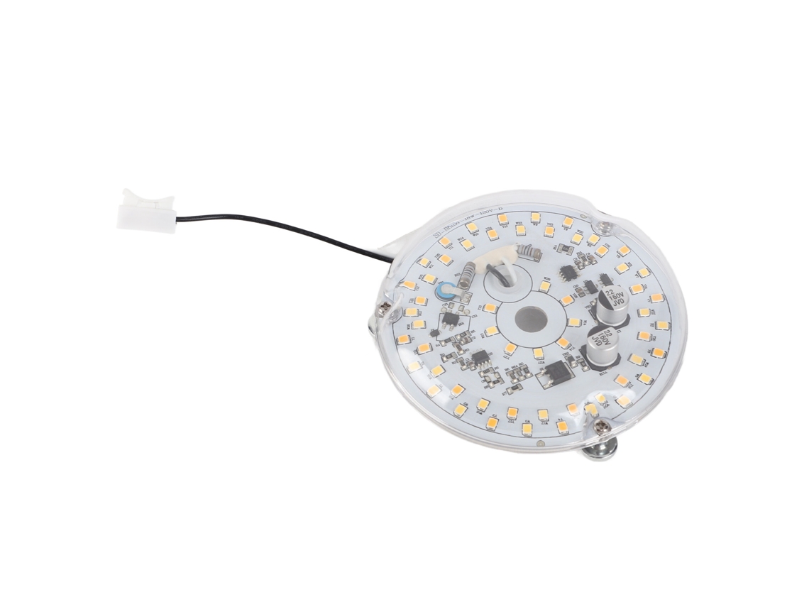 Lâmpada de Painel Led para Ventilador de Teto 3.93 Polegadas 18w 2000lm Dimmável com 3 Cores