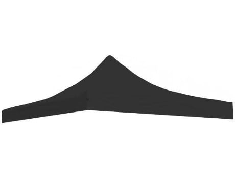 Toldo para Tendas REGALOS MIGUEL  (3x3 m - Preto)