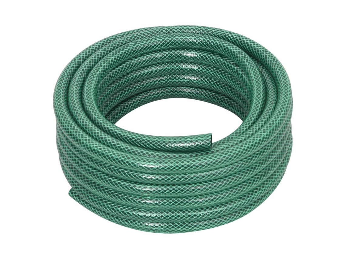 Vidaxl Mangueira De Jardim 0,5" 20 M Pvc Verde