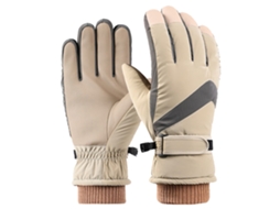 Luvas Térmicas Para Inverno Impermeáveis E À Prova De Vento, Luvas De Esqui E Trabalho De Tela Sensível Ao Toque