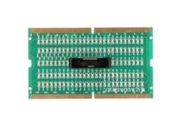 Placa de teste de slot de memória Golden Light PCB (suporte a DDR5, teste de interface frontal e traseira)