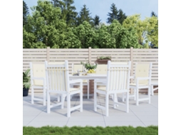 Vidaxl Almofadões Lombares P/ Cadeiras De Jardim 6pcs Oxford Creme