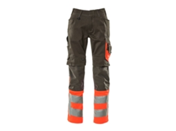 Calças Grandes Com Bolsos Para Joelheiras Safe Supreme 15679 Castanho 68 / 32 MASCOT