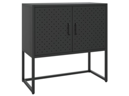 Sideboard, Sideboards Vidaxl Preto Aço (n/a)
