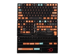 Conjunto de Teclas LAXISCREED 141 Teclas Pbt Resistente a Desbotamento