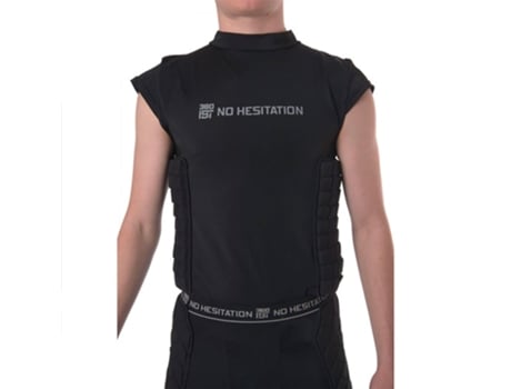 Camiseta de Proteção de Manga Curta Rib Preto Libt