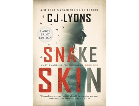 Livro Snake Skin Large Print Edition De Cj Lyons (inglês - Capa Dura)