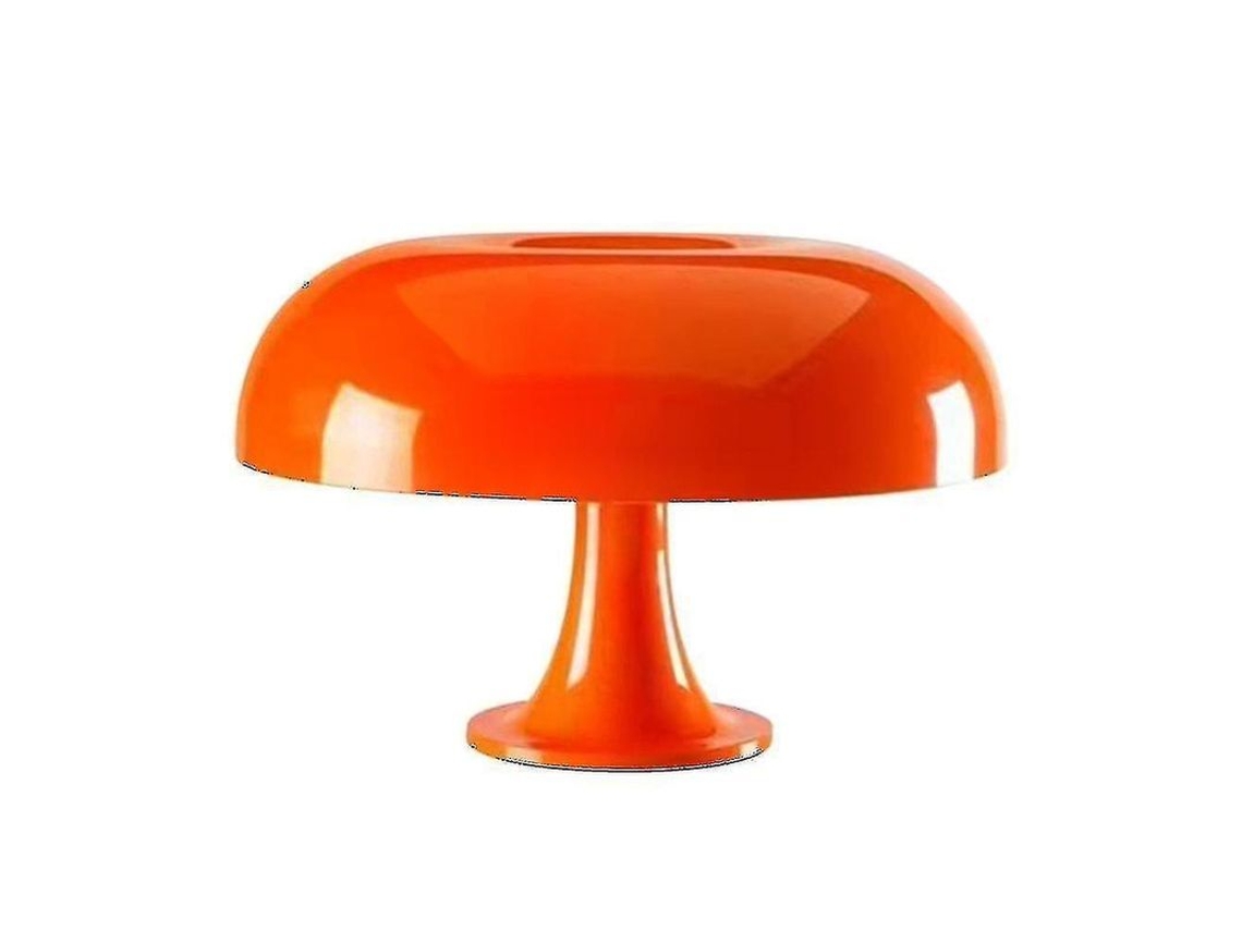 Lâmpada De Mesa Led Com Abajur De Pvc, Branco/laranja, Luz Quente/fria, Base E14, 85-265v