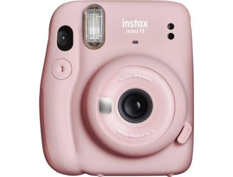 Máquina Fotográfica Instantânea FUJIFILM Instax Mini 11 (Rosa- Obturação: 1/2-1/250 s - 2 x Pilhas AA LR6)