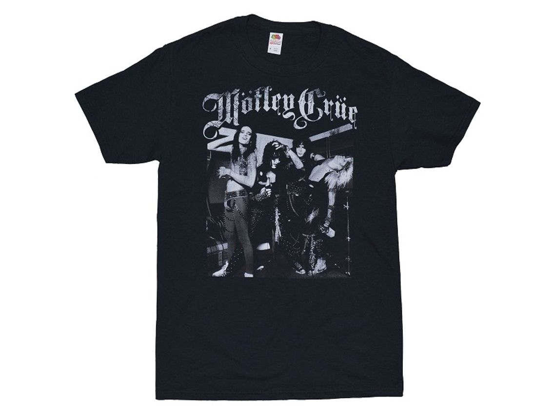 Motley Crue Band Photo T-shirt Unisex Adults Size:m