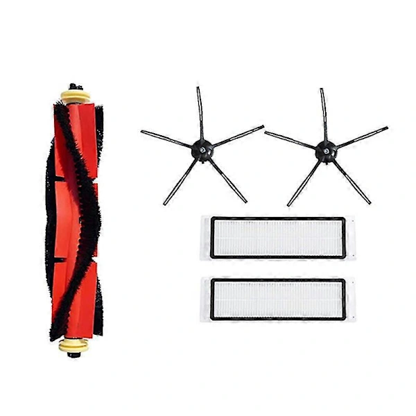 Conjunto de Substituição S Compatível com S5 Max S6 S60 S50 T6 Acessórios para Escova Lateral Esfregão BRILVIBERA