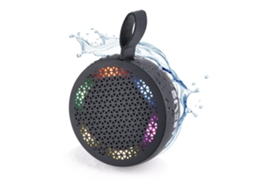 Alto Falante De Chuveiro Bluetooth Resistente À Água Botões De Controle De Viva Voz Portátil Viva Voz Com Luz Led Estéreo Sem Fio Verdadeiro