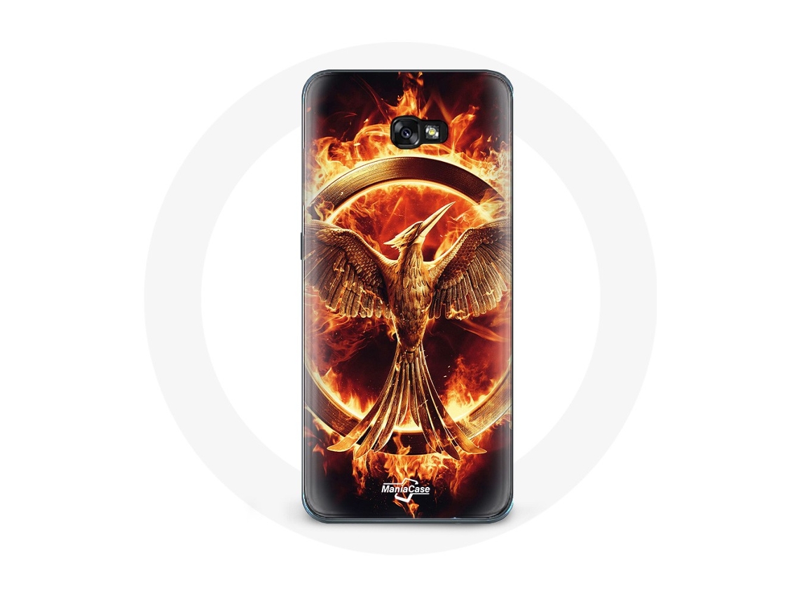 Capa para Samsung Galaxy A3 2017 Hunger Games filme logotipo
