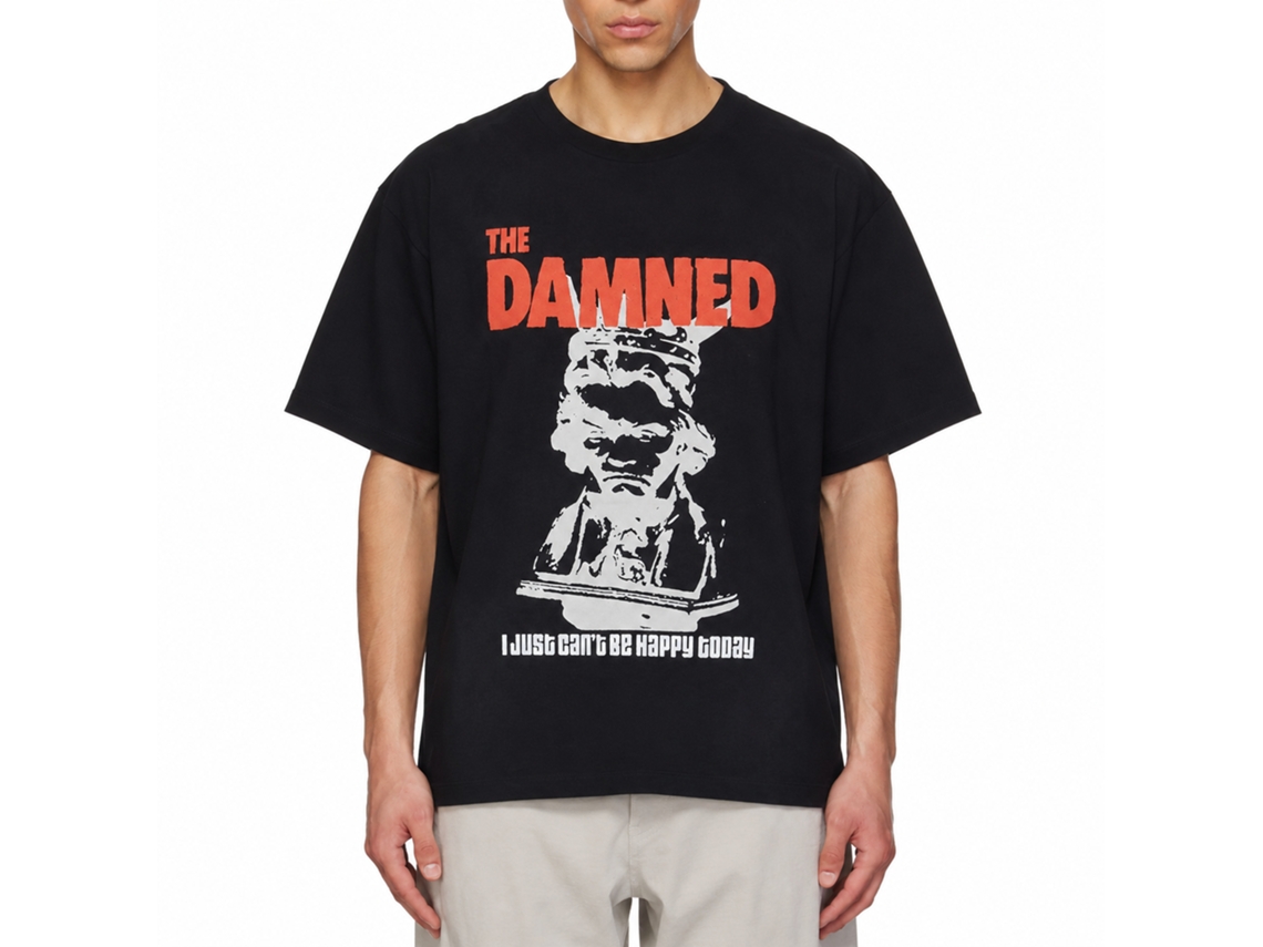 The Damned I Just Can't Be Happy Today T-shirt Classic Unisex Adults Size:xl