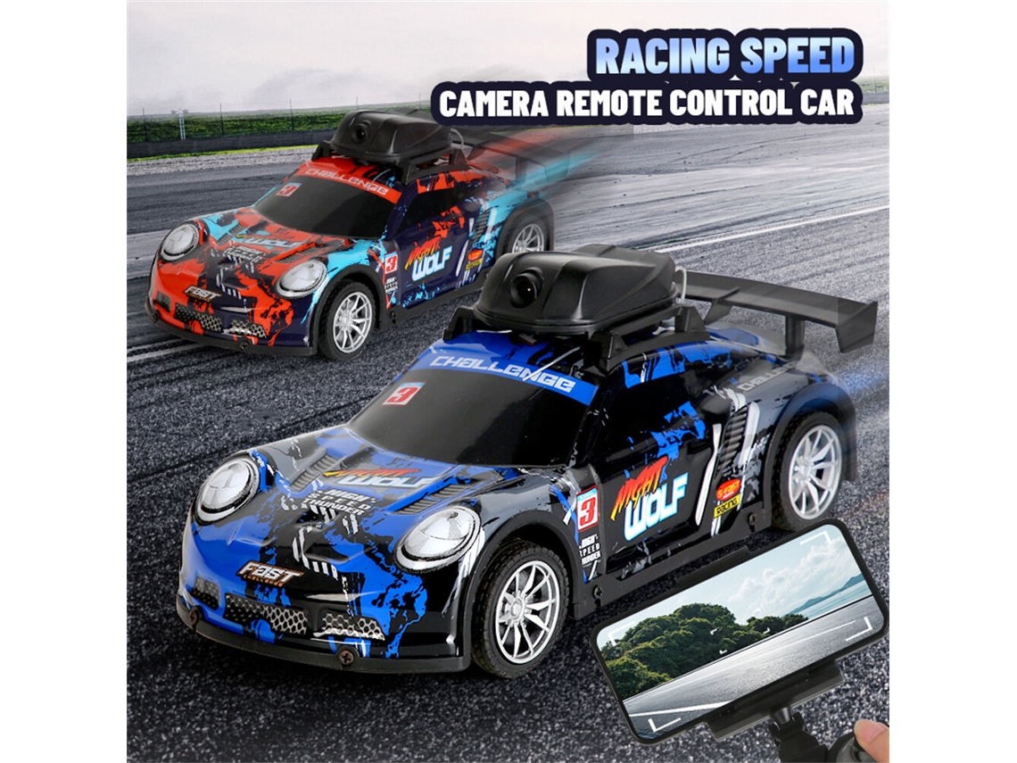 Azullh C076s Rtr 2.4g 2wd Drift RC Racing Car com Câmera, Alta Velocidade, Luzes de LED e Comando MDUG