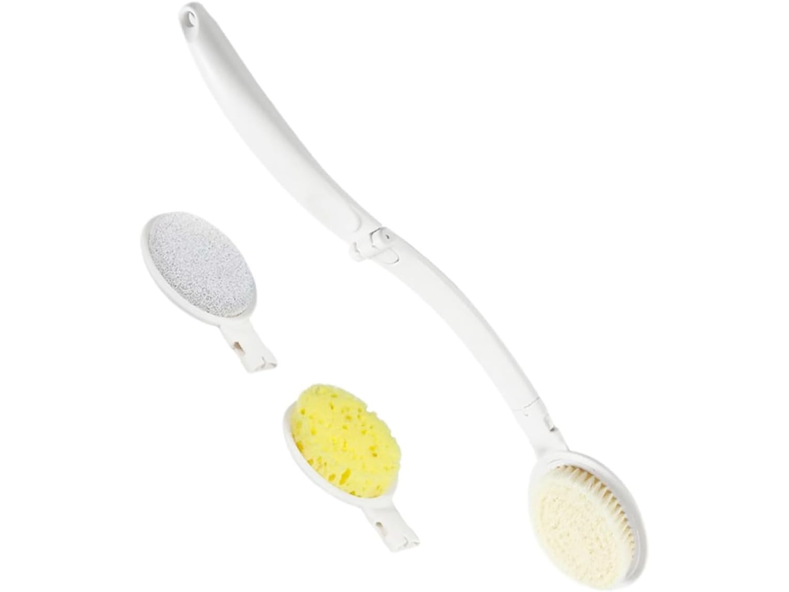 Escova De Banho Cabo Longo Para Uso Interno, Escova Multiuso Para Corpo E Costas, Cabo Ergonômico Para Uso Nas Costas