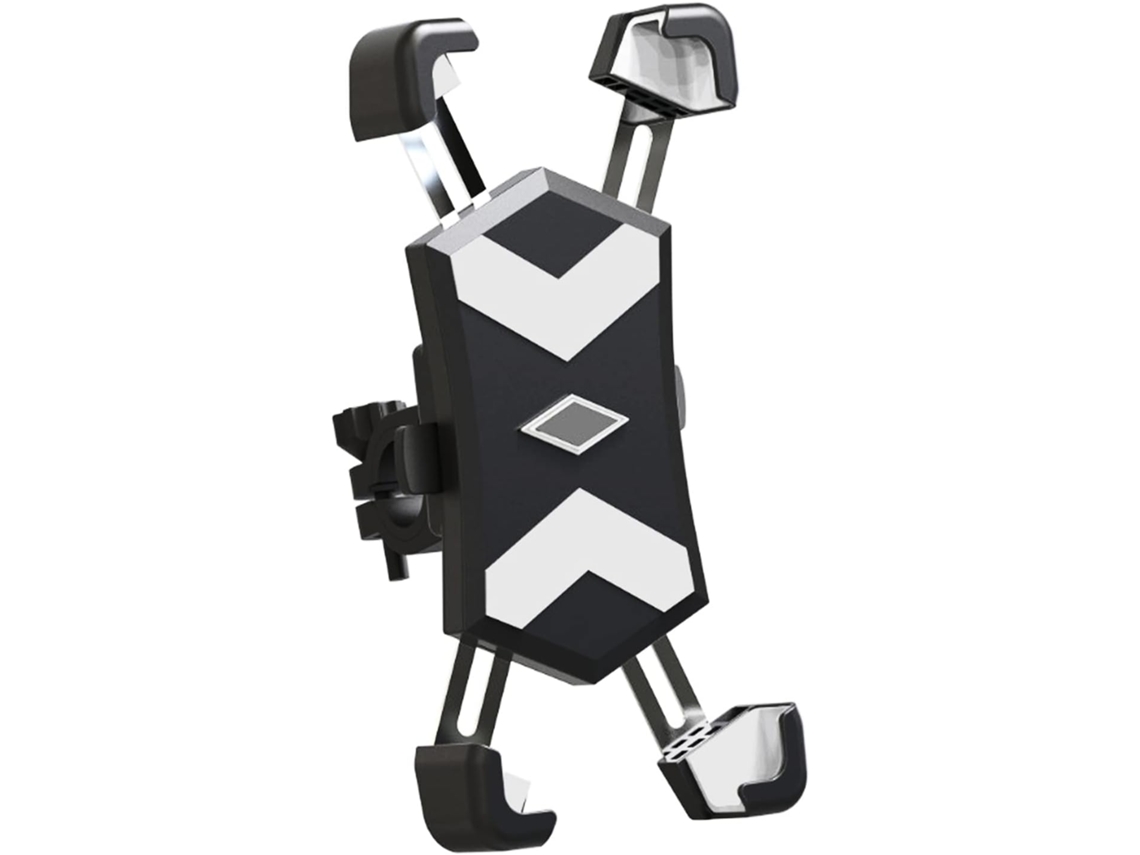 Suporte Para Telemóvel De Bicicleta Em Aço Inoxidável, Rotação 360°, Compatível Com Smartphones De 4,5 A 6,8 Polegadas