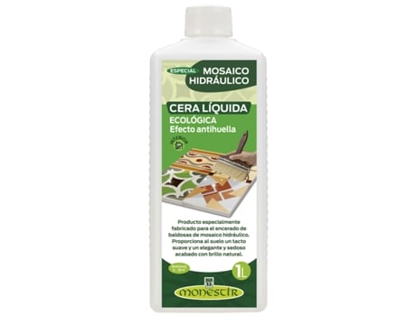 Cera Líquida Acabamento Brilho Ecológica - Especial para Mosaico Hidráulico 1L