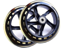2 rodas silenciosas de 145 mm para patinete, patins de roda SFUSHOS