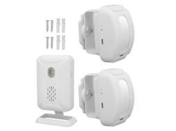 Campainha Infravermelha Sem Fio com Led e Funções Ajustáveis. Brilvibera_gsg