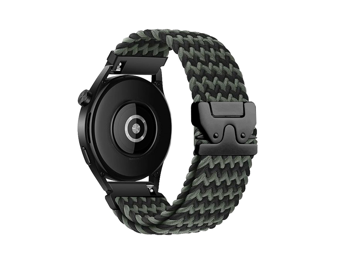 Pulseira de Nylon com Fivela Paraquedas e Estampa Arco-íris GOKOCO