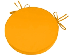 Conjunto De 1 2 4 Almofadas Redondas Para Cadeira Exterior, 30 35 40 45cm, Antiderrapantes E Impermeáveis, Com Tiras
