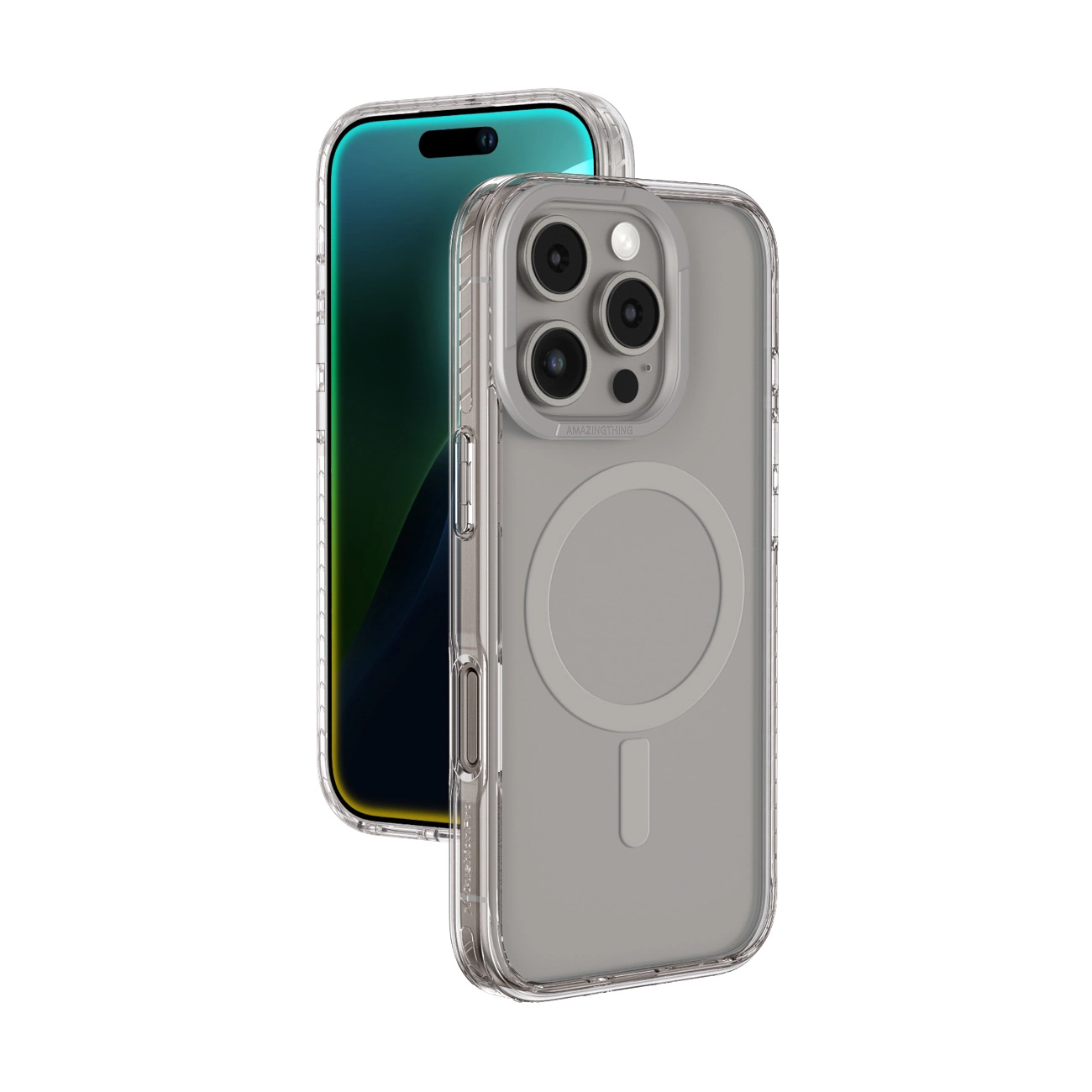 Capa De Silicone Amazingthing Titan Pro Mag Para Iphone 16 Pro Max