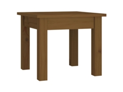 Mesa de Centro 35x35x30 Cm Pinho Maciço Castanho Mel MAISON EXCLUSIVE